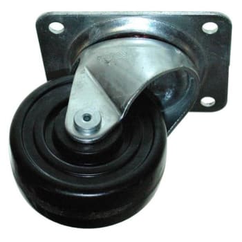 Image for Rubbermaid 4 Inch  Swivel Plate Caster W/hardware For Rubbermaid Tilt Truck from HD Supply