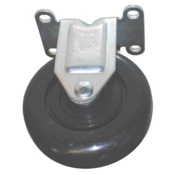 Image for Rubbermaid 4 Inch  Rigid Plate Caster W/hardware Rubbermaid Cube Truck from HD Supply