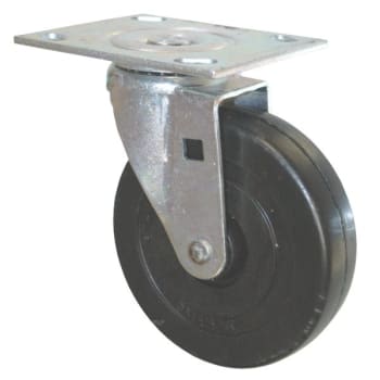 Image for Rubbermaid 5 Inch Swivel Plate Caster For Rubbermaid Heavy Duty Platform Truck from HD Supply