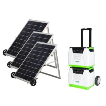 Image for Nature's Generator Platinum 1800w/60ah Pe System W/power Pod And Solar Panels from HD Supply