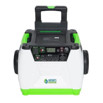 Image for Nature's Generator 1800w/60ah Rechargable Generator System from HD Supply