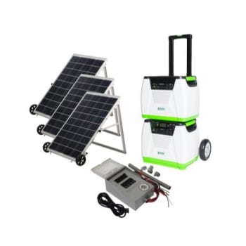 Image for Nature's Generator Platinum 1800w/60ah, Pe System, W/power Pod, Solar, Grid Kit from HD Supply