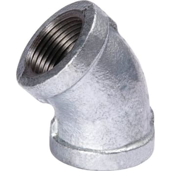 Image for Southland® Galvanized 45° Elbow Pipe Fitting, 1-1/2" from HD Supply