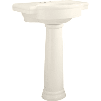 Image for American Standard® 27" Retrospect® Pedestal Sink Combo 4" Faucet Holes White from HD Supply