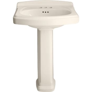 Image for American Standard® 24" Portsmouth Pedestal Sink Combo Single Faucet Hole Linen from HD Supply