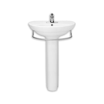 Image for American Standard® 24" Ravenna® Pedestal Sink Combination 4" Faucet Holes White from HD Supply