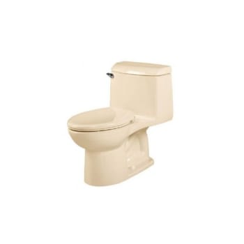 American Standard® Champion® 4 1-Pc Elongated Toilet With Seat 1.6 GPF ADA Bone