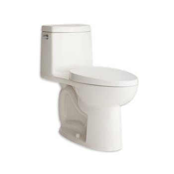 American Standard® Loft® 1-Pc Elongated Toilet With Seat 1.28 GPF ADA White