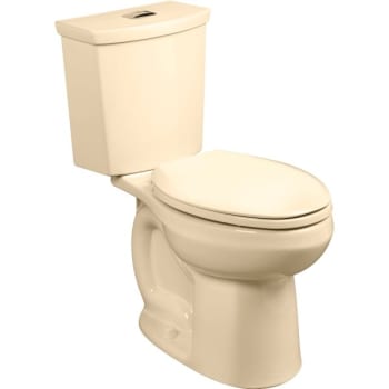 American Standard® H2Option® Dual Flush 2-Pc Elongated Toilet 0.92/1.28 GPF Bone