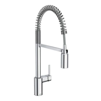 Image for Moen Chrome One-Handle Pre-Rinse Spring Pulldown Kitchen Faucet from HD Supply