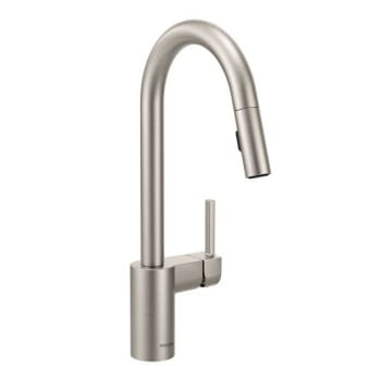 Image for Moen Spot Resist Stainless One-Handle Pulldown Kitchen Faucet from HD Supply