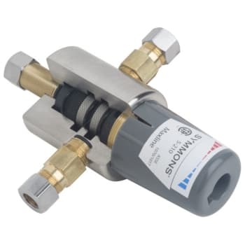 Image for Symmons® Maxline® Thermostatic Mixing Valve 3/8" Compression Connection from HD Supply