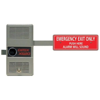 Image for Detex Ecl-230d Alarm Exit Control Lock Panic 100 Decibel Alarm Black from HD Supply