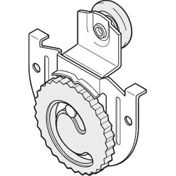 Image for 7/8" Wheel Rear Wardrobe Roller Package Of 2 from HD Supply