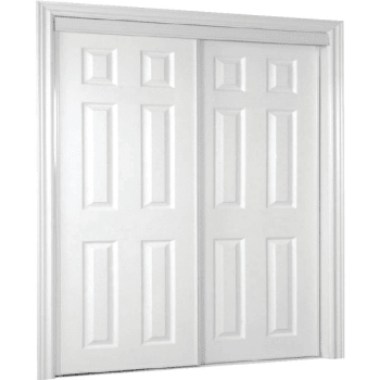 Image for 60" x 96" 6-Panel White Bypass Door from HD Supply