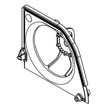 Image for Whirlpool Replacement Condenser Fan Motor Mounting Bracket For Refrigerator, Part#wp2315541 from HD Supply