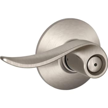 Image for Schlage® Sacramento F Series Lever, Privacy, Grade Aaa, Satin Nickel from HD Supply