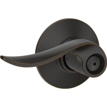 Image for Schlage® Sacramento F Series Lever, Privacy, Grade AAA, Aged Bronze from HD Supply