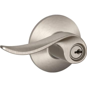 Image for Schlage® Sacramento F Series Lever, Entry, Grade AAA, Satin Nickel from HD Supply