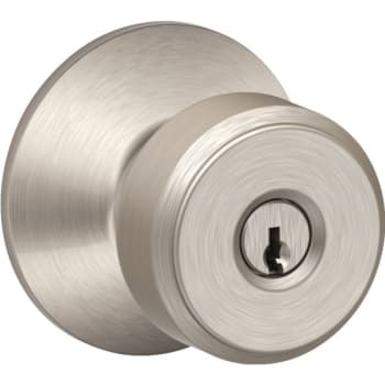 Image for Schlage® Bowery F Series Knob, Entry, Grade AAA, Satin Nickel from HD Supply