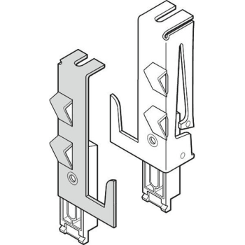 Image for Wardrobe Bi-Pass Door Bottom Track Guide Fits Older Acme Doors, Package Of 2 from HD Supply
