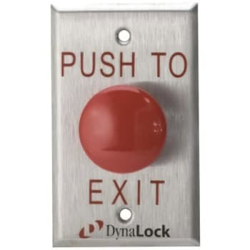 Image for Dynalock Corp Adjust Delay Push Button 1-5/8" Diameter from HD Supply