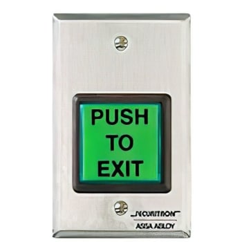 Image for Securitron  Corp. Exit Push Button 2" Square from HD Supply