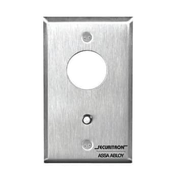 Image for Securitron Mortise Single Gang Spdt Key Switch (Stainless Steel) from HD Supply