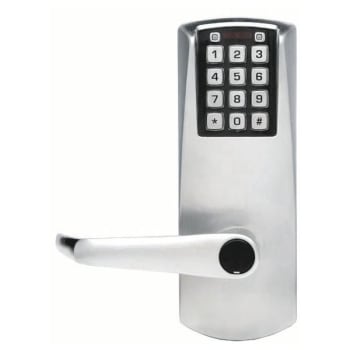 Image for Simplex Access Controls Battery Keypad Lever Lock C Override Satin Chrome from HD Supply