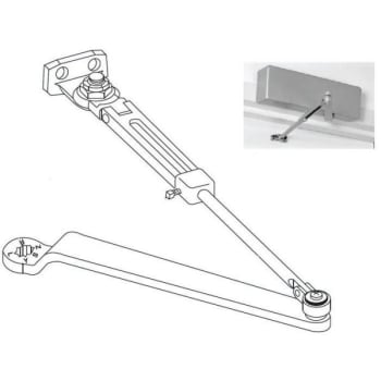 Image for Norton Door Controls Surface Door Closer Hold Open Adjustable Size 1-6, Aluminum from HD Supply