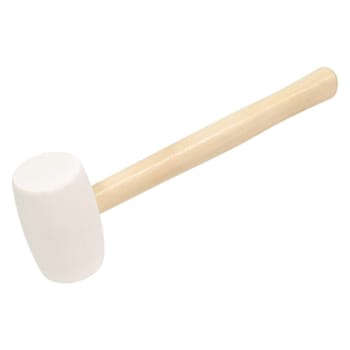 Qep 16 Oz White Rubber Mallet