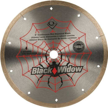 Image for Qep® Black Widow 8 In. Tile Cutting Diamond Blade from HD Supply