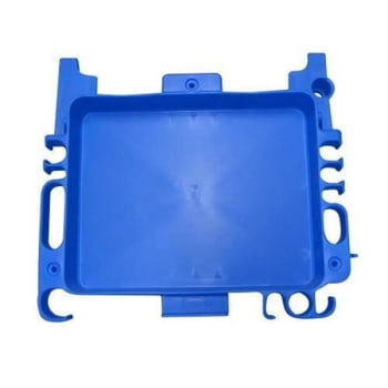 Image for Rubbermaid Janitor Cart Top Shelf (Blue) from HD Supply