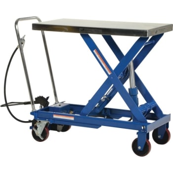 Vestil Blue Hydraulic Steel Cart 20 X 39.5"