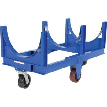 Image for Vestil Blue Heavy-Duty Cradle Cart 63 x 31.5" from HD Supply