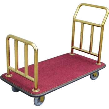 Image for Vestil 600 Lb Capacity Red Deluxe Platform Cart from HD Supply