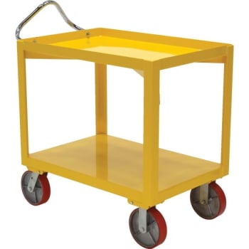 Image for Vestil Yellow Ergo Handle Cart 24 x 36" With Drain from HD Supply