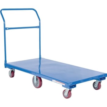 Image for Vestil Blue Flat Bed Cart 60 X 30 X 42.5" from HD Supply