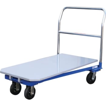 Image for Vestil 1500 lb Capacity Blue Platform Nesting Cart from HD Supply
