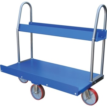 Image for Vestil Blue Panel Cart 24 x 48" With Tray from HD Supply