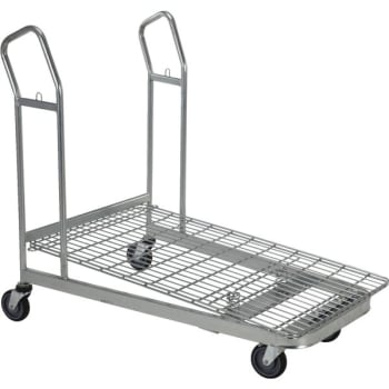 Image for Vestil Silver Nestable Wire Cart 52 X 28 X 43" from HD Supply