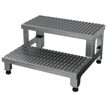 Image for Vestil Aluminum Steel 2-Step Mate Stand 24 X 23" from HD Supply