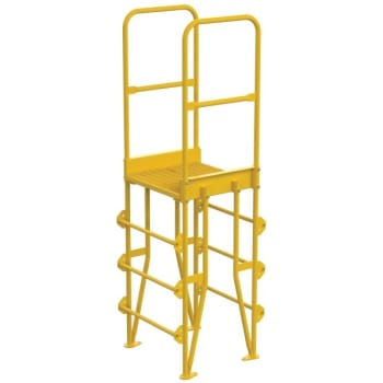 Image for Vestil Steel 4-Step Vertical Crossover Ladder 8" from HD Supply