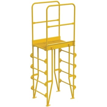 Image for Vestil Steel 5-Step Vertical Crossover Ladder 20" from HD Supply