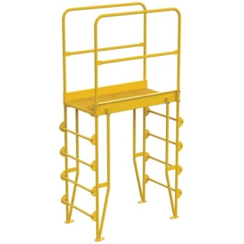 Image for Vestil Steel 5-Step Vertical Crossover Ladder 32" from HD Supply