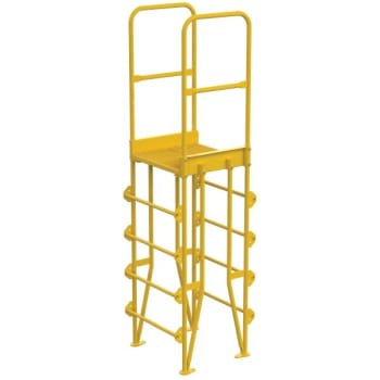 Image for Vestil Steel 5-Step Vertical Crossover Ladder 8" from HD Supply