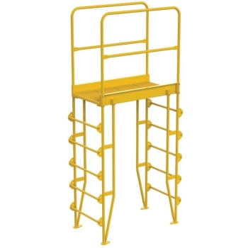 Image for Vestil Steel 6-Step Vertical Crossover Ladder 32" from HD Supply