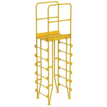Vestil Steel 7-Step Vertical Crossover Ladder 20"