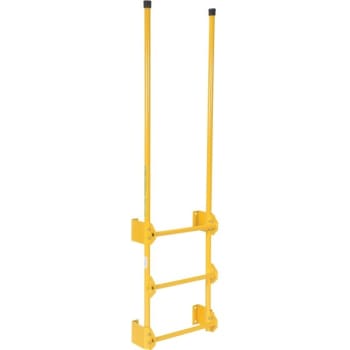 Image for Vestil Yellow 3-Step Walk-Through Dock Ladder 2' from HD Supply