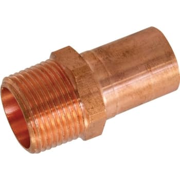 Image for Nibco® Press-Connect Copper Pipe Male Adapter - 3/4" Fitting x MPT from HD Supply